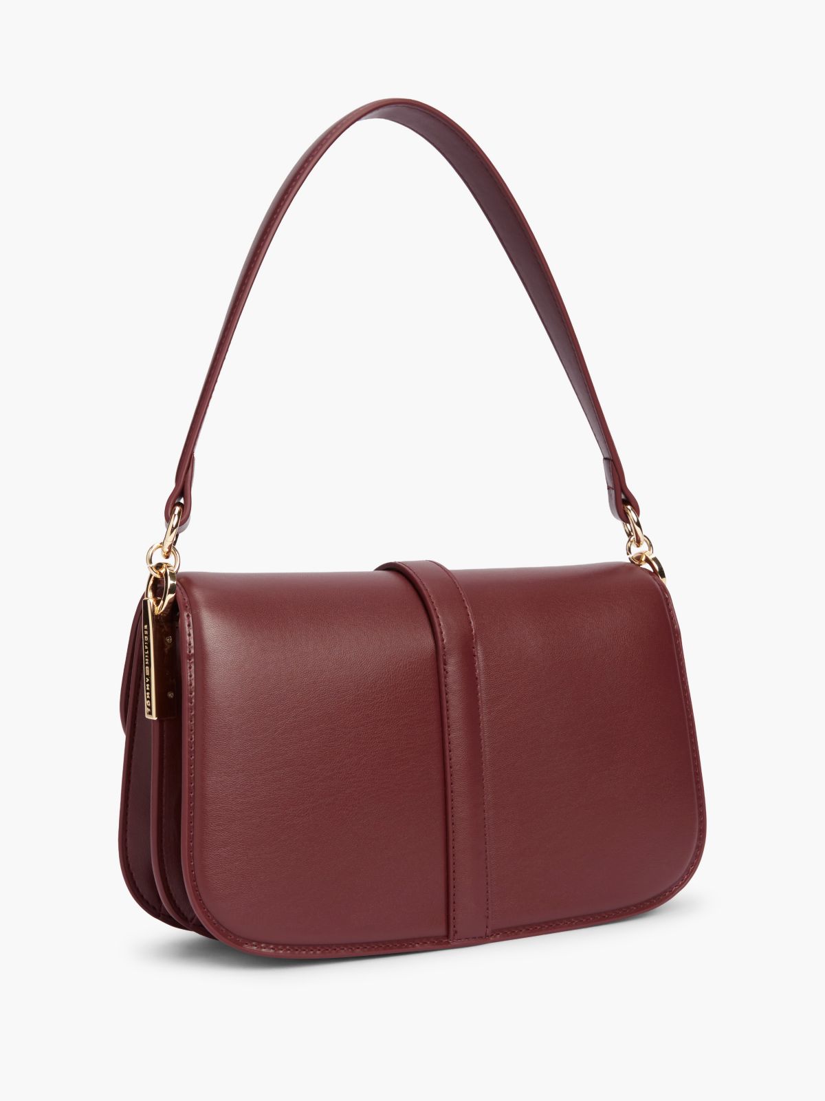 Monogram Turnlock Crossbody Bag — Oxblood