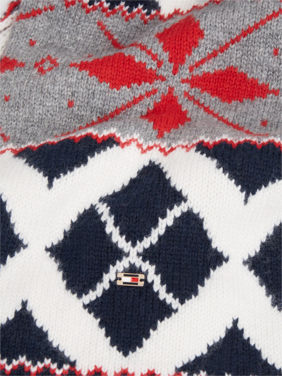 Fair Isle Patchwork Scarf — Fair Isle