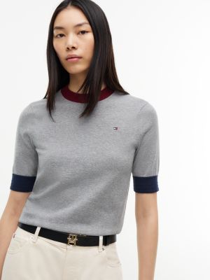 Женский ремень Tommy Hilfiger Monogram Buckle Reversible Leather, цвет: Чёрный — фото 8