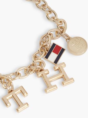 Женский брелок Tommy Hilfiger Chain Bag Charm, цвет: Золотой — фото 3