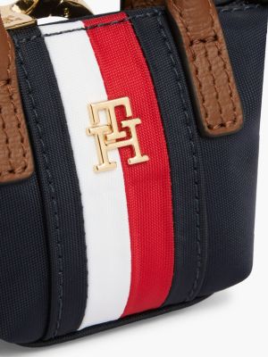 Женские брелоки Tommy Hilfiger Signature Stripe Coin Purse Bag Charm — фото 4