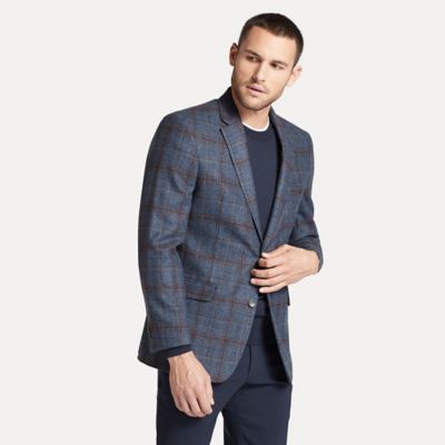 Regular Fit Essential Plaid Blazer 