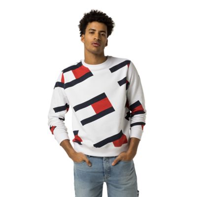 tommy hilfiger capsule collection flag hoodie