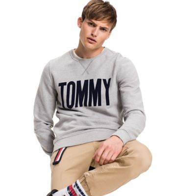 tommy hilfiger sweatshirt beige