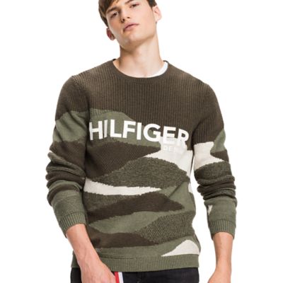 tommy hilfiger camo hoodie