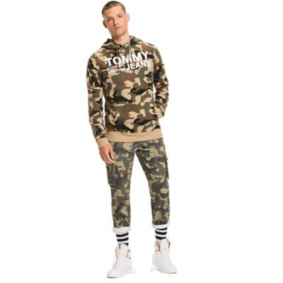 tommy jeans camo hoodie