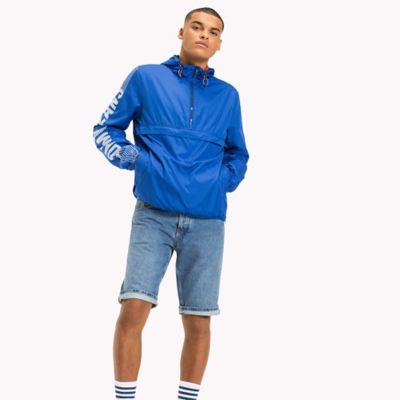 tommy hilfiger packable windbreaker