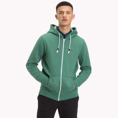 green tommy hilfiger sweatshirt