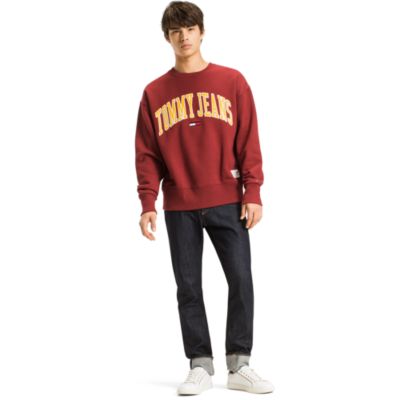 collegiate sweatshirt tommy hilfiger