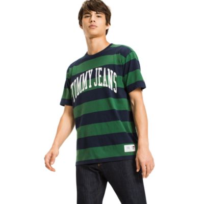 tommy jeans striped tee