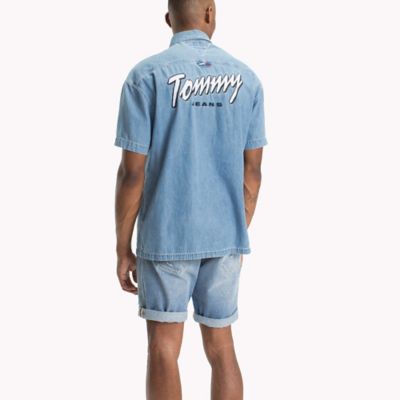 tommy jeans short sleeve shirt