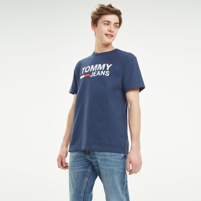 tommy jeans classic logo t shirt