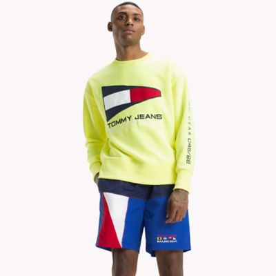 tommy jeans yellow hoodie