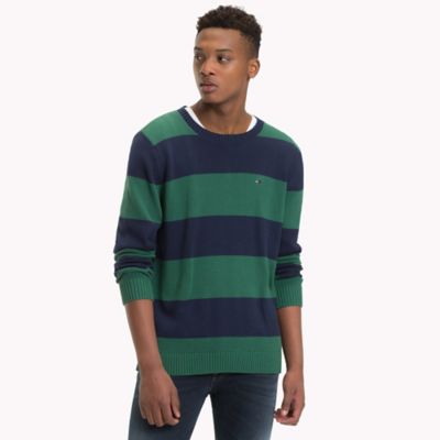 tommy hilfiger green sweater