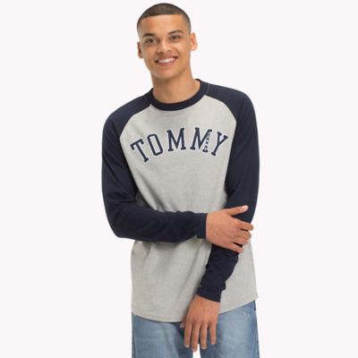 tommy hilfiger baseball t shirt