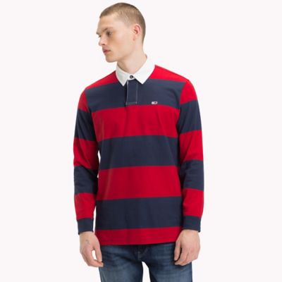 tommy jeans classic rugby shirt