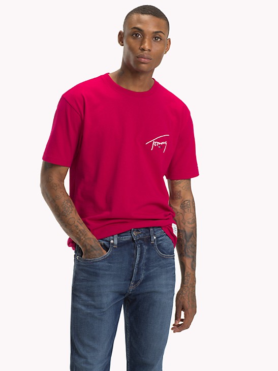 estar impresionado Fracción etc. Tommy Jeans XPLORE Signature T-Shirt | Tommy Hilfiger