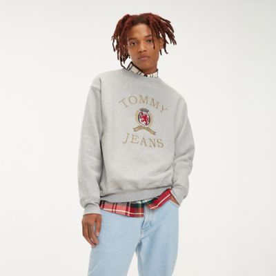 tommy jeans capsule crest logo sweatshirt