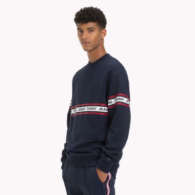 tommy jeans tape hoodie