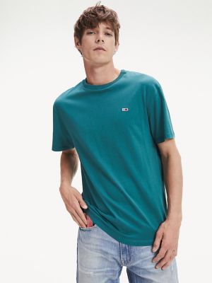 tommy hilfiger turquoise shirt