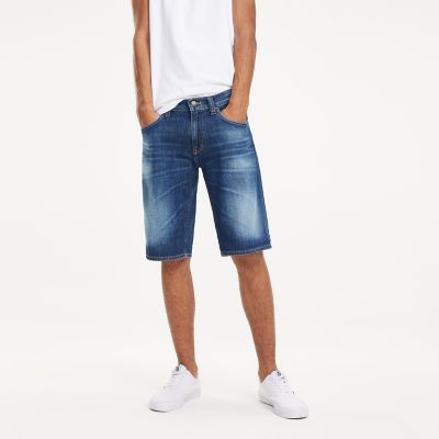 tommy hilfiger mens denim shorts