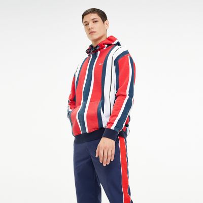 Vertical Stripe Hoodie | Tommy Hilfiger