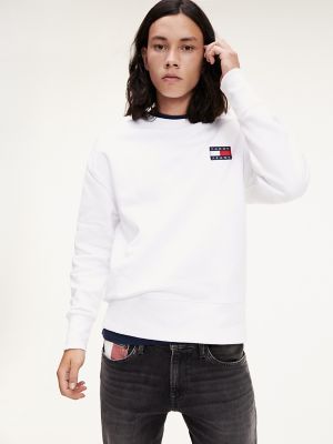 grey tommy jeans sweatshirt