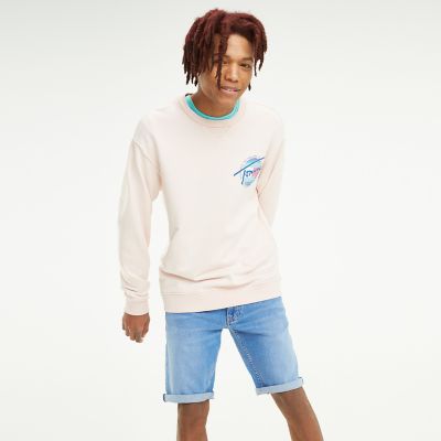 tommy hilfiger turquoise sweatshirt