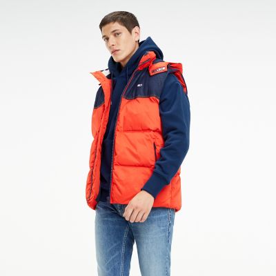 tommy hilfiger mix hooded jacket