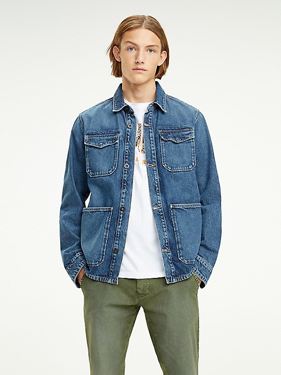 Recycled Cotton Denim Jacket Tommy Hilfiger