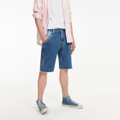 Repurposed Denim Carpenter Short 