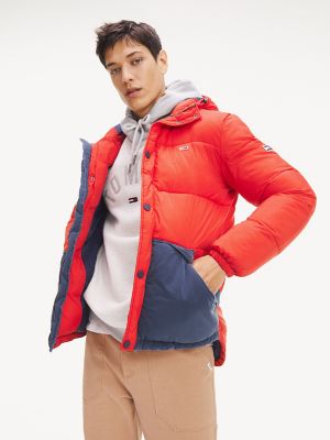 tommy hilfiger puffer jacket mens sale