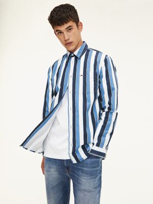 tommy jeans bold stripe shirt