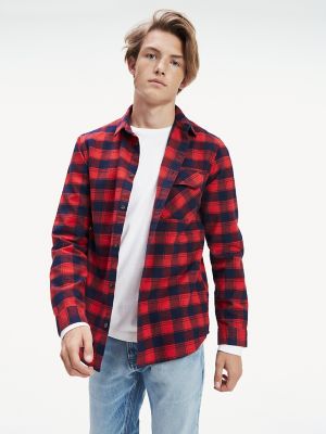 flannel tommy hilfiger