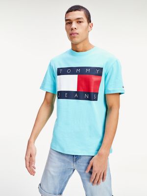 tommy jeans 6.0 crest flag tee m13