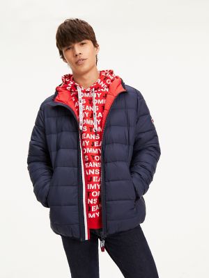 tommy hilfiger men's hooded jacket