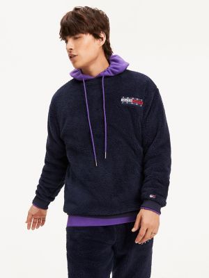 tommy jeans plush fleece