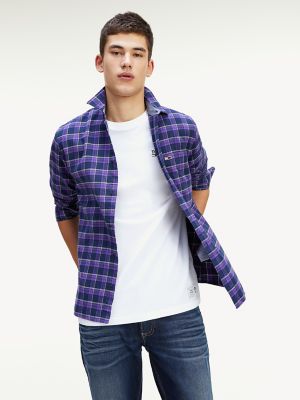 tommy jeans check shirt