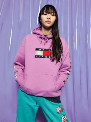 tommy jeans sweatshirt purple