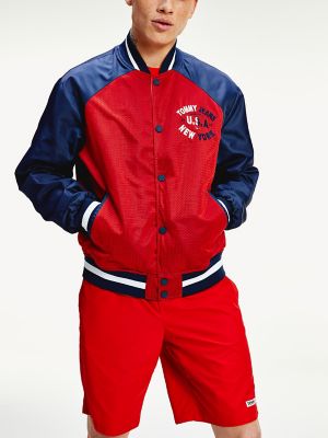 tommy hilfiger reversible bomber