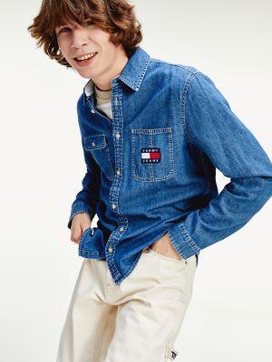 Relaxed Fit Denim Shirt | Tommy Hilfiger