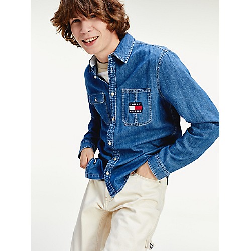 Relaxed Fit Denim Shirt | Tommy Hilfiger