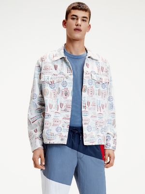 tommy jeans oversized trucker jacket