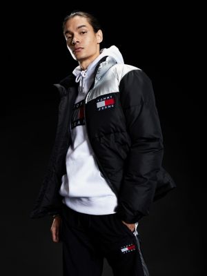 tommy hilfiger padded nylon jacket