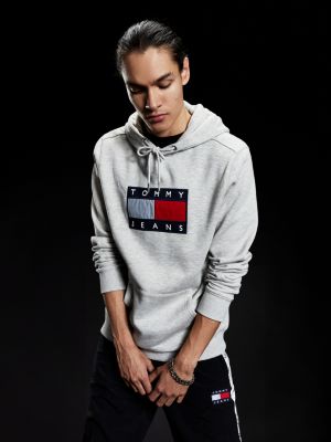 tommy flag hoodie