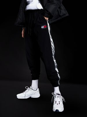 tommy hilfiger black sweatpants