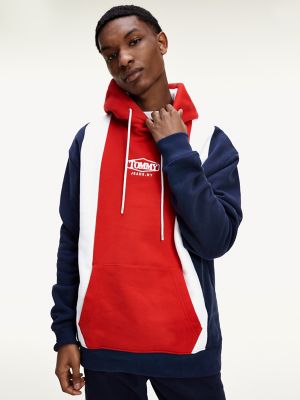 tommy hilfiger color block hoodie