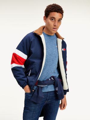 tommy jeans reversible jacket