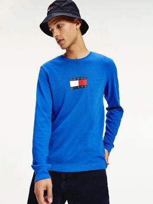 tommy hilfiger logo long sleeve