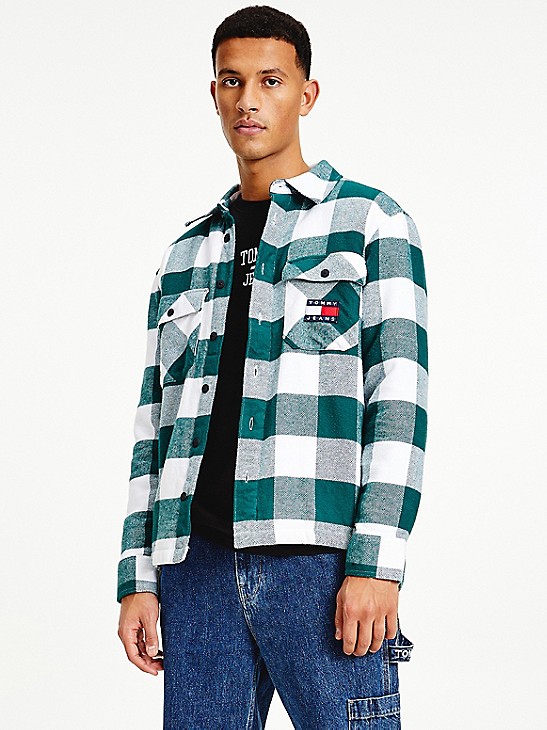 colony truth Editor Plaid Flannel Sherpa Overshirt | Tommy Hilfiger